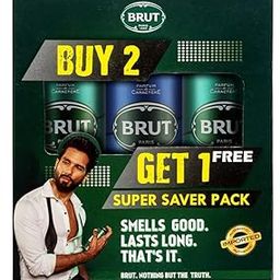 Brut Original and Ocean Deodorant Spray for Men, Long-Lasting Masculine Fragrance, Imported, 200 ml (Buy 2 Get 1)-image-10