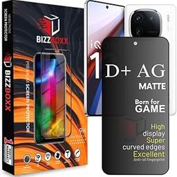 BizzBoxx iQOO 12 5G D+ AG Matte Tempered Glass Screen Guard Protector Anti-Fingerprint Gaming Special With Camera Cut (IQOO 12)- Pack of 1-19