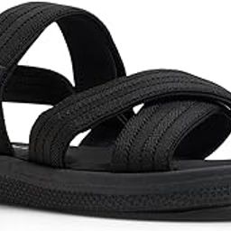 KEVA-IN001 Men Black Back Strap Sandals-image-26