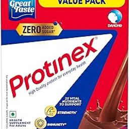 Protinex Health Supplement And Nutritional Protein Mix For Adults - (Rich Chocolate Flavor, 1 Kg, BIB) with 25 Vital Nutrients to Support Strength, Immunity & Active Life-25