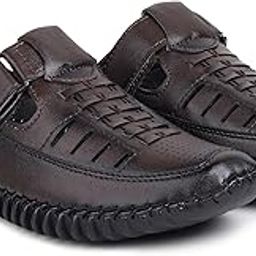 Genuine Leather Formal Sandals for Men – Soft Cushioned Sole with Anti-Skid Grip for All-Day Comfort-image-84