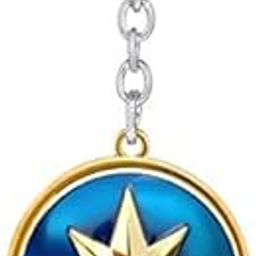 Arkanum New 3D Rotating Captain Marvel Superhero Metal Keychain (Multicolor)-image-2