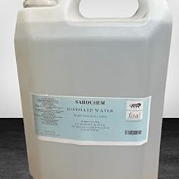 SaroChem™ Pure Distilled Water/DM water (0 TDS and salt free) Perfect for Cosmetic Formulations/Battery/Inverter/Medical Equipments/Autoclaving 5L-image-43