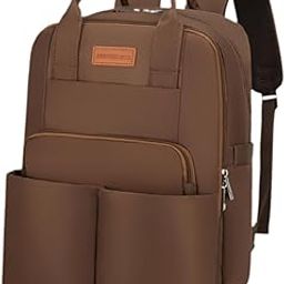 SAZ DEKOR Mommy Backpack Dry Wet Separation Wear Resistant Multiple Pockets Diaper Bag Coffee|Baby-image-63