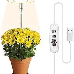 Blackt Electrotech BT29PLE Full Spectrum Plant Grow Light – Adjustable Height, Automatic Timer, USB Powered 5V Safe Voltage for Indoor/Outdoor Plants (1)-image-77