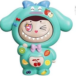 Cute Mood-Changing Expression Keychain, Fruit Design, Multiple Colours Available-image-5