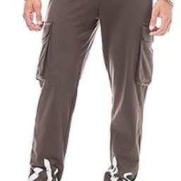 Men's Cotton Typography Oversized Fit Jogger | Track pants for man | Lower for man | Trouser for men | Baggy trackpants for men | Multipurpose | Mens Lower Activewear | Utility Pockets | Lightweight & Flexible Elastic Waist | Casual Joggers | Loose Fit-image-72
