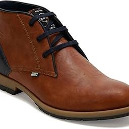 Lace-Up Chukka Boots for Men-image-69