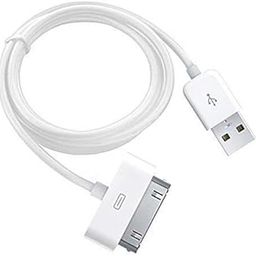 USB Data Sync and Charger Cable for Apple iOS 4/4s, 3G, Nano (White) With 3Month Warranty-25
