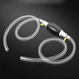 Veemok Multifunction Liquid Sucker Pump, Manual Fuel Transfer Pump Gasoline Siphon Hose, Portable Siphon Hand Pump Petrol Diesel Oil Transfer Pipe, Car Fuel Transfer Pipe with Syphon Hose (2 Meter)-8