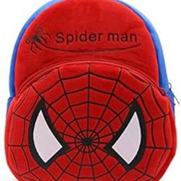 Cute Kids Backpack Toddler Bag Plush Animal Cartoon Mini Travel Bag for Baby Girl Boy 1-6 Years (Red-Spider)-image-61