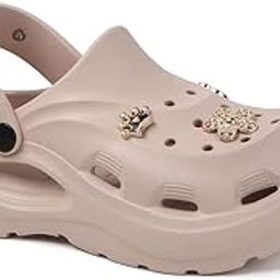 Women's Embellished Comfort Clogs with Backstrap-image-13