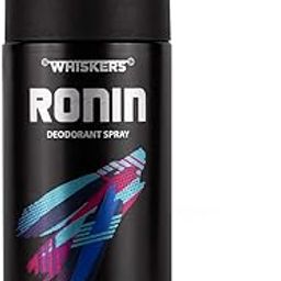 Whiskers Ronin Body Deodorant Spray for Men and Women |Perfumed Body Spray|Lavender, Pink pepper and patchouli|Long Lasting Deodorant- 150ml-picture-32