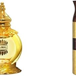 Ajmal Mukhallat Al Wafa concentrated Oriental Perfume Free From Alcohol 12ml for unisex & Ajmal Wisal Dhabab Perfume Deodorant 200ml Body Spray Gift For men-image-11