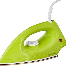 Amazon Basics 1000 Watt Dry Iron with Ergonomic Hand-Grip (Green)-24