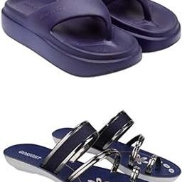 Extra Soft Classic Casual wear with Flexibility Technology Wedges Combo for Women's/Girl's(6112+1945)()-image-76