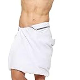 Soft Cotton White Colour Lungi for Men Free Size and Comfortable 2 Meters Long in Unstitched-picture-36