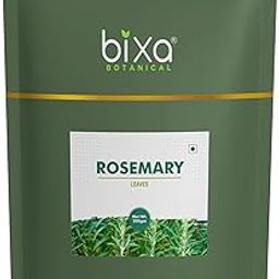 Rosemary Leaves| Top Grade Leaves From Egypt | For Seasoning, Tea & Hair | FSSAI | Cooking Pasta Soups Salad Chicken Herbs Tea | Supports Hair Growth By Bixa Botanical (200 g, Rosemary)-image-59