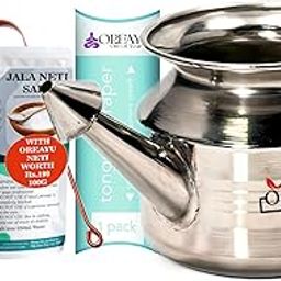 Steel Neti Pot/Neti Lota Big Size for Neti Nose Irrigation and Cleaning (500 ml)-29