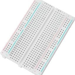 Electronic Spices 400 Points Half Size Solderless Breadboard for Prototype Circuit Pack of 1pcs-84