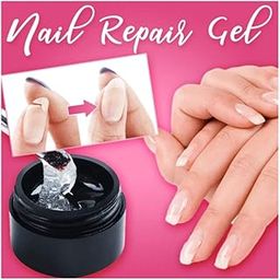 5ml Instant Cracked Nail Repair Gel, Nail Strengthener, Phototherapy Glue, Nail Recovery for Restore Weak Nails, Broken Nail, Damaged Nails - Instantly Fill in and Fix Nail Cracks Flawlessly (1pc)-48