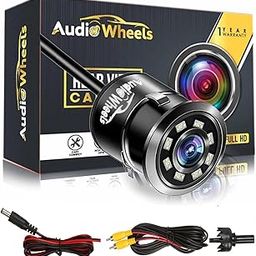 Wide-Angle Night Vision Waterproof LED Car Bumper Camera Back for Reverse Parking Camera| Car Reverse Camera|Back Camera for car (8 LED Camera) (LED Camera)-7