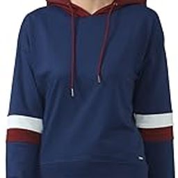 Poly Cotton Women Hooded Sweatshirt-image-62