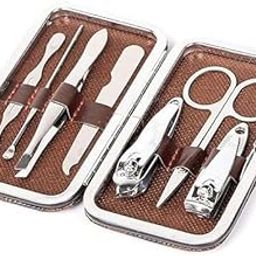 Guriya Grooming Kit 7 in 1 Professional Manicure Pedicure Set Nail Clipper Set-image-53