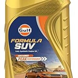 GULF FORMULA SUV 5W-40 - [1 L] Fully Synthetic API SP and ACEA A3/B4 Car Engine Oil for Sustained All-Terrain Peak Performance-picture-4