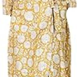 Stylish Floral Printed Cotton Kimono Bathrobe Women's Cotton Night Kimono, Night Dress, Casual Wear Kimono Robes Brown-6