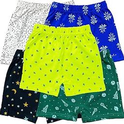 MYO Kids Printed Unisex Bloomers Underwear 100% Cotton Soft Comfortable | Skin Friendly | Innerwear |(Pack of 5)-image-47