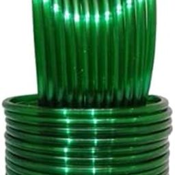 A k Plain Nirali Green Glass Bangles for Women & Girls (Pack of 24)-image-24