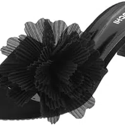 mochi Women Kitten Heel Fashion Sandal-picture-30