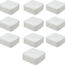 Super Pack of 10 Square Waterproof PVC Junction Box CCTV Camera IP65-18