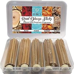 Parag Fragrances 5 in 1 Real & Natural Dhoop Sticks 250 Grams (Set No. 1)-12