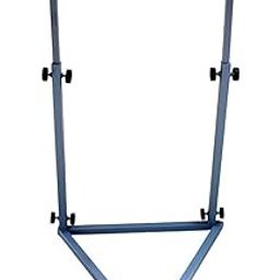 Inclu Metal Frameless Aari Stand 24 X 18 Inches- Grey Metal Rectangular Craft Hoop Frame/Alternative for Hoops/ Chair Stand/Sitting Stand (Note- Clip Not Included)-0