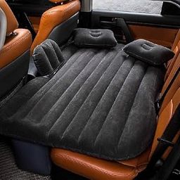 FAKKDANATH Car Inflatable Air Mattress, Back Seat Travel Bed with Pump and 2 Pillows(Multicolor)-picture-21