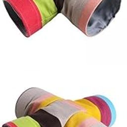 MERISHOPP® 2X Hamster Tunnel Tubes Cage Toys for Small Animals Guinea Pig 4-Way 3-Way|Pet Supplies | Small Animal Supplies | Exercise & Toys-image-39