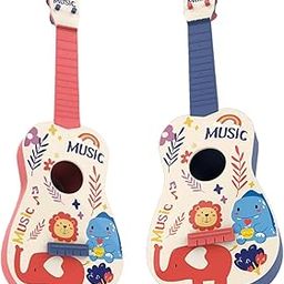 Enakshi (LABEL) Creations Kids Toy Ukulele Developmental Baby Toys for Festivals Birthday Party Favors Pink|Toys & Hobbies | Educational | Music & Art-image-39