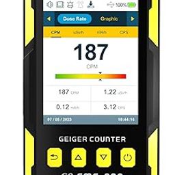 Nuclear Radiation Detector GQ GMC-800 Geiger Counter USA Design Product US National Standard Large Color LCD Display 5 Alarm Types Dosimeter Data Save & Global Share Beta Gamma X-ray Portable Device-28
