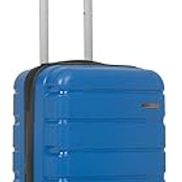 Unisex Trolley Bag, Hard Cabin with Zipper Closure, Adjustable Push Button & Cross Side Strap, Lock System 360 Degree (S, Royal Blue)-image-7