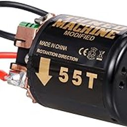 Rc 1/10 540 Brushed Motor for Axial 1/10 Scale Crawler Climbing Car Upgrade 55T-image-42