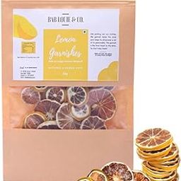 Bab Louie & Co. Lemon Dehydrated Fruits Garnishes For Cocktail, Mocktail, Detox Water, Green Tea, Snacks | Air Dried | Gluten Free | Vegan | No Sugar | 100% Natural | Zero Preservatives | 50 gm-image-4