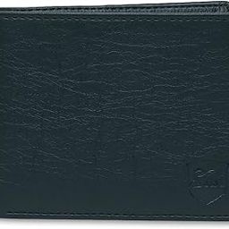 Pu Leather Wallet for Men I 2 Card Slots I 2 Currency & 2 Secret Compartments I 1 Zipper Coin Pocket & 6 ID Card Slots (Green)-image-91