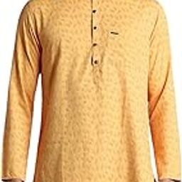 Men's Polyester Blend Regular Fit Regular Kurta-picture-14