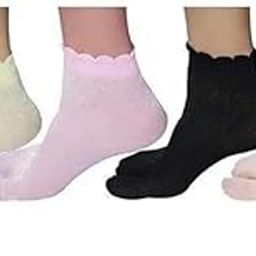 Ultra-Thin Transparent Nylon Ankle Socks, Multicolour, Set of 4 Pairs-6