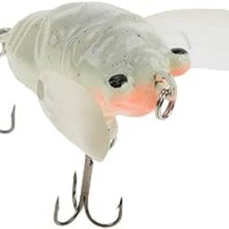 SAZ DEKOR Popper Fishing Bait Lure Life-Like Cicada Floating Topwater Lure Luminous-image-34