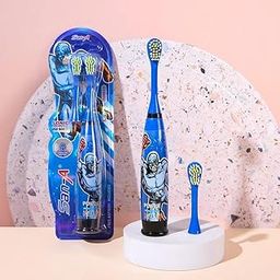 TERA 13 Boys Electric Toothbrushes (1 pcs) Electric Toothbrush Extra Soft Electric Battery Powered Toothbrush for Boys, Electric Toothbrush for Kids-image-27