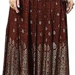 Women Liva Flared Skirt-picture-50