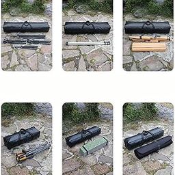 CALANDIS™ Travel Duffel Bag Organizer Zippered Waterproof for Tripod Tent Pole 120Cmx25Cmx25Cm | Storage | & Hiking | Outdoor Sports-image-7